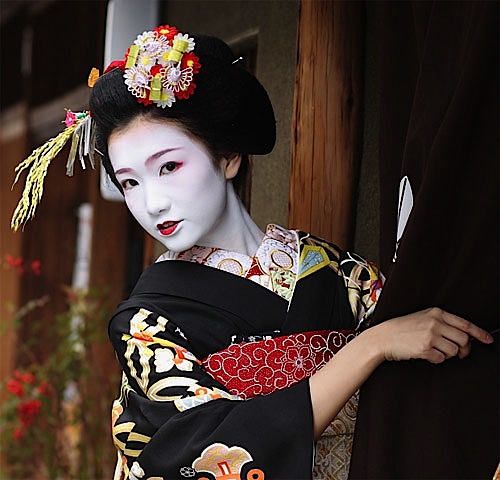 Maquillaje tradicional - Japón